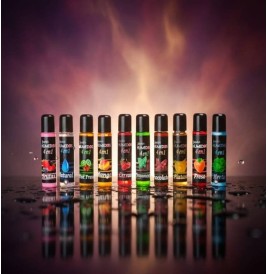 Paq 10 pzas Lub 4-1 Comestible, Termico, Base Agua, Comestible 10ml / Lub para Dildos, Encuentros Intimos, Sexo Oral, Plugs
