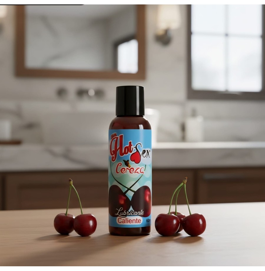 HS Lubricante Termico Comestible a Base de Agua 60 Ml Para Dildos, Plugs, Encuentros Intimos / Lub Caliente Sexual